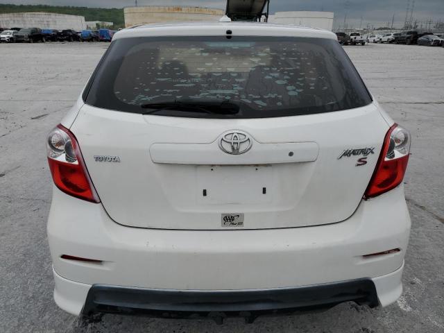 2T1KE40E79C027552 - 2009 TOYOTA COROLLA MA S WHITE photo 6