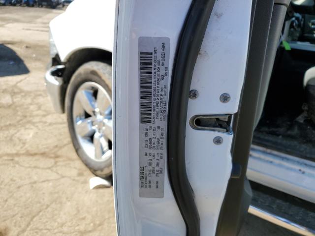 1C6RR7LT7KS570135 - 2019 RAM 1500 CLASS SLT თეთრი ფოტო 12