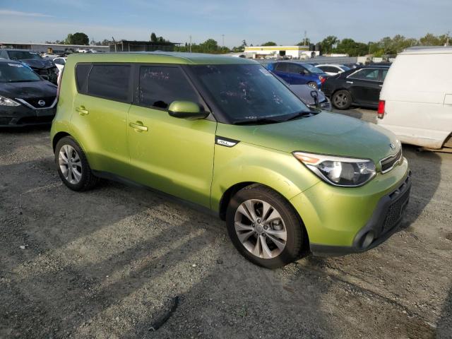 KNDJP3A54F7772741 - 2015 KIA SOUL + GREEN photo 4