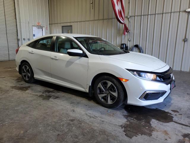 19XFC2F69LE009543 - 2020 HONDA CIVIC LX WHITE photo 4