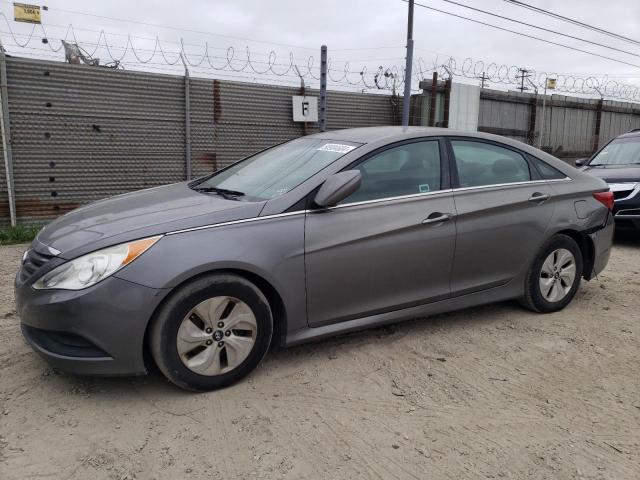 5NPEB4AC6EH823445 - 2014 HYUNDAI SONATA GLS GRAY photo 1