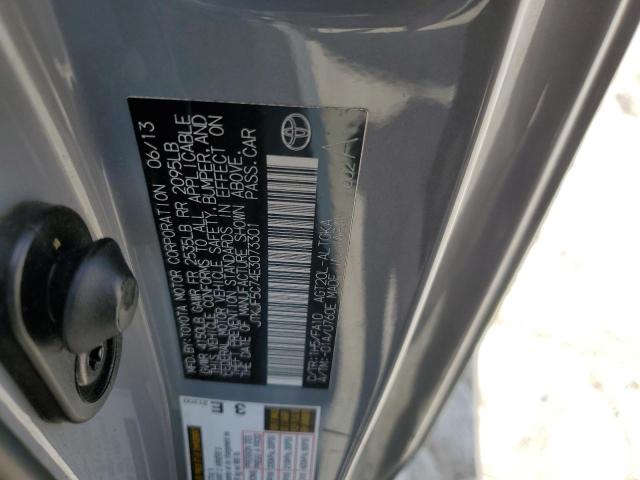 JTKJF5C74E3073301 - 2014 TOYOTA SCION TC 灰色 照片 12