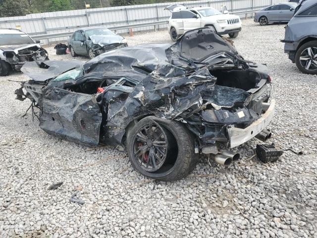 1G1FE1R72G0130558 - 2016 CHEVROLET CAMARO SS BLACK photo 2