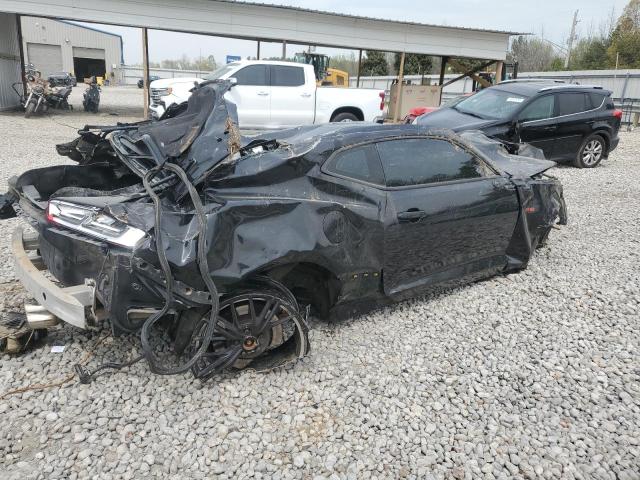 1G1FE1R72G0130558 - 2016 CHEVROLET CAMARO SS BLACK photo 3