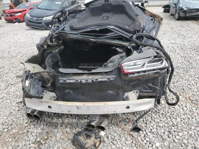 1G1FE1R72G0130558 - 2016 CHEVROLET CAMARO SS BLACK photo 6