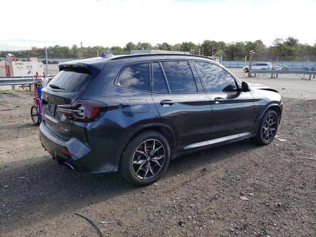 WBX57DP01NN135662 - 2022 BMW X3 XDRIVE30I GRAY photo 3