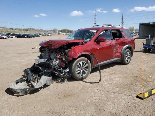 5N1DR3CC6PC255531 - 2023 NISSAN PATHFINDER SL RED photo 1