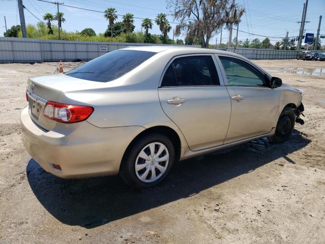 5YFBU4EE5DP188258 - 2013 TOYOTA COROLLA BASE BEIGE photo 3