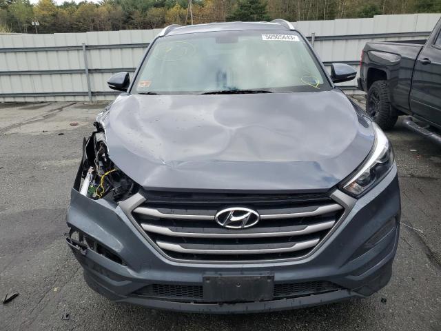 KM8J3CA40HU588867 - 2017 HYUNDAI TUCSON LIMITED GRAY photo 5