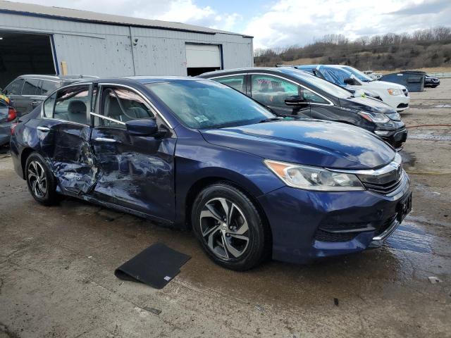 1HGCR2F36GA190621 - 2016 HONDA ACCORD LX BLUE photo 4