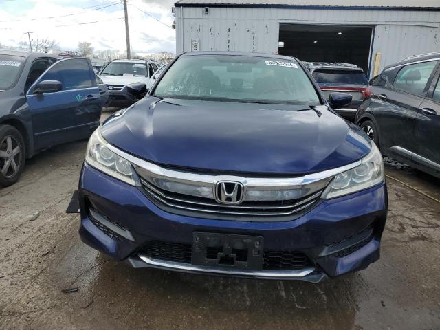 1HGCR2F36GA190621 - 2016 HONDA ACCORD LX BLUE photo 5