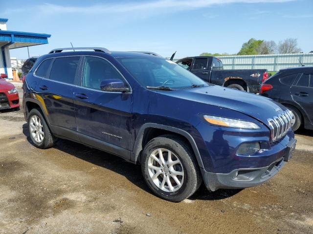 1C4PJMCS6EW120177 - 2014 JEEP CHEROKEE LATITUDE BLUE photo 4