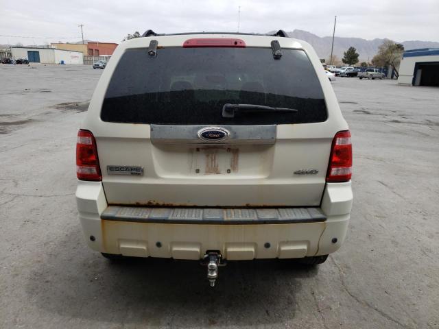 1FMCU94G39KB85946 - 2009 FORD ESCAPE LIMITED WHITE photo 6