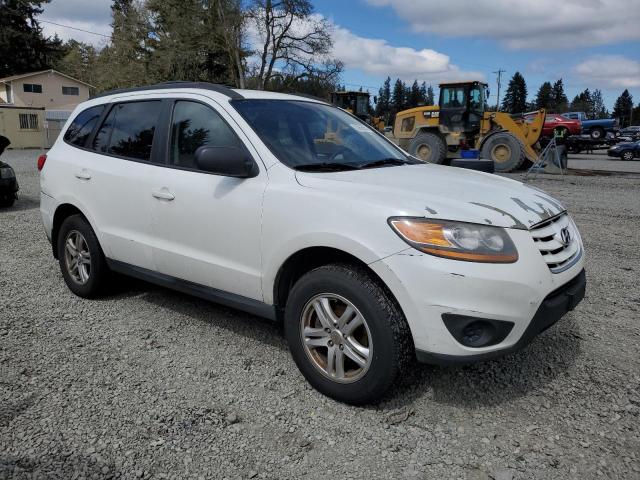 5NMSGDAB7AH365661 - 2010 HYUNDAI SANTA FE GLS WHITE photo 4