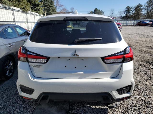 JA4AR3AU3LU022689 - 2020 MITSUBISHI OUTLANDER ES WHITE photo 6