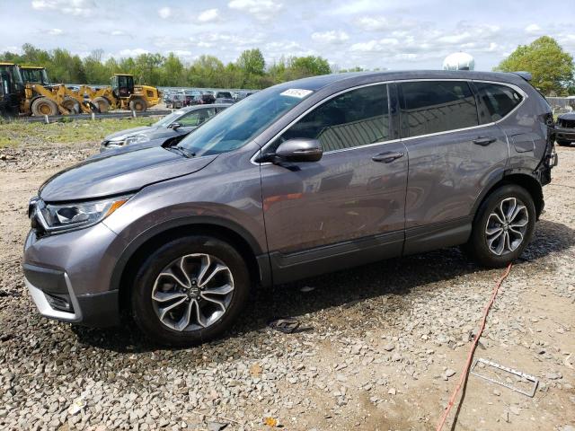 2HKRW1H82MH425590 - 2021 HONDA CR-V EXL GRAY photo 1