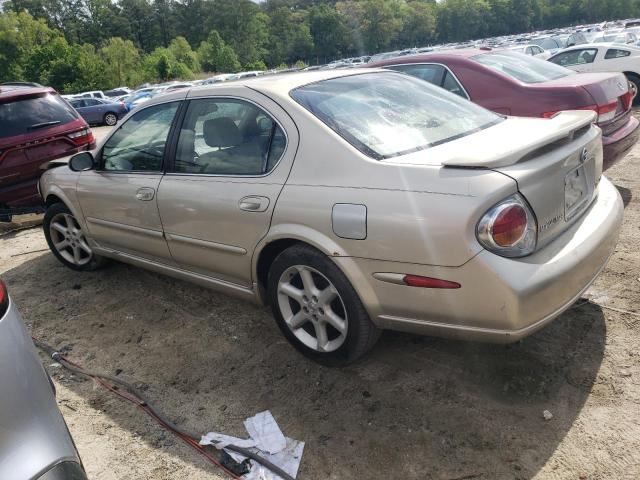 JN1DA31D32T435097 - 2002 NISSAN MAXIMA GLE TAN photo 2