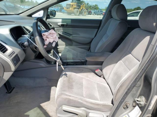 1HGFA16587L028607 - 2007 HONDA CIVIC LX GRAY photo 7