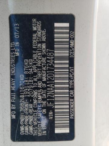 JF1ZNAA12D1734487 - 2013 TOYOTA SCION FR-S 石墨色 照片 13