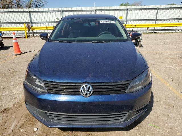 3VWD17AJ8EM406642 - 2014 VOLKSWAGEN JETTA SE BLUE photo 5