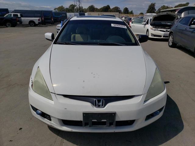 1HGCM82693A018319 - 2003 HONDA ACCORD EX WHITE photo 5