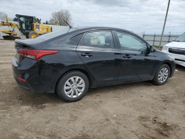 3KPC24A38KE039940 - 2019 HYUNDAI ACCENT SE შავი ფოტო 3