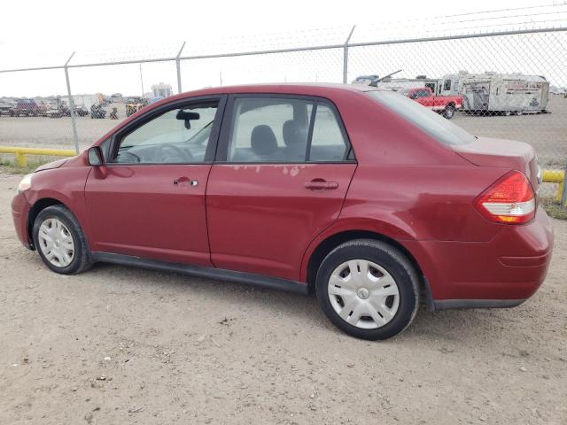 3N1BC1AP2AL416639 - 2010 NISSAN VERSA S RED photo 2