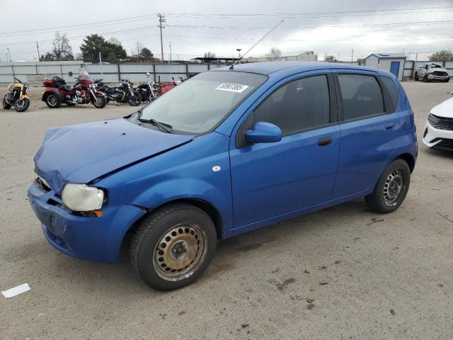 KL1TD66646B586609 - 2006 CHEVROLET AVEO BASE Mavi foto 1