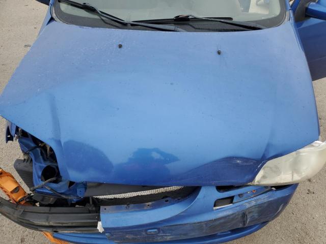 KL1TD66646B586609 - 2006 CHEVROLET AVEO BASE Mavi foto 11