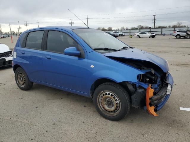 KL1TD66646B586609 - 2006 CHEVROLET AVEO BASE Mavi foto 4