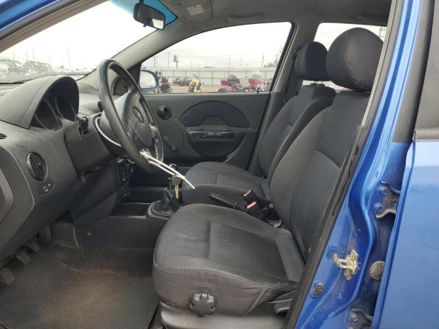 KL1TD66646B586609 - 2006 CHEVROLET AVEO BASE Mavi foto 7