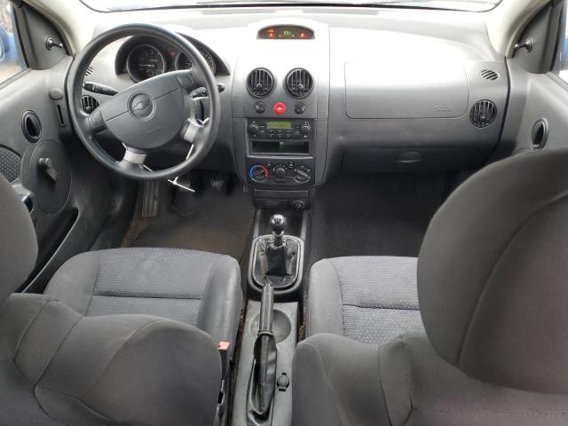 KL1TD66646B586609 - 2006 CHEVROLET AVEO BASE Mavi foto 8