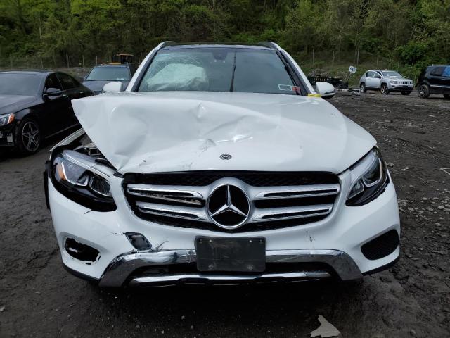 WDC0G5EB3KF606387 - 2019 MERCEDES-BENZ GLC 350E WHITE photo 5