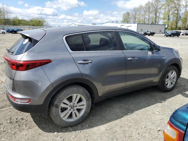 KNDPMCAC9J7472686 - 2018 KIA SPORTAGE LX GRAY photo 3