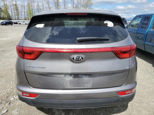 KNDPMCAC9J7472686 - 2018 KIA SPORTAGE LX GRAY photo 6