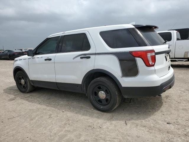 1FM5K8AT8HGA63739 - 2017 FORD EXPLORER POLICE INTERCEPTOR თეთრი ფოტო 2