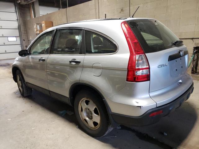 5J6RE48339L039699 - 2009 HONDA CR-V LX SILVER photo 2