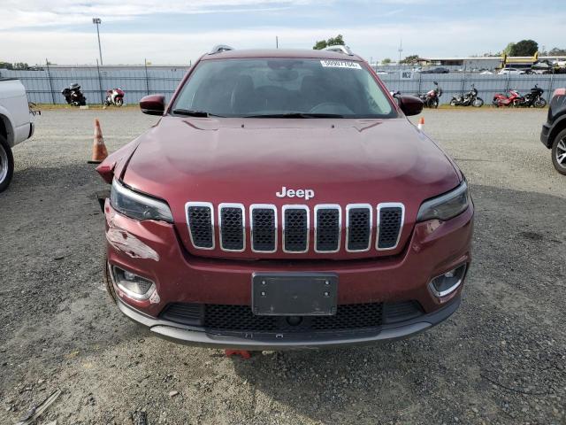 1C4PJMDN2KD179095 - 2019 JEEP CHEROKEE LIMITED BURGUNDY photo 5