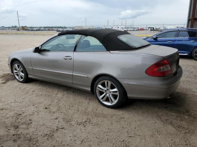 WDBTK56J86F166128 - 2006 MERCEDES-BENZ CLK 350 SILVER photo 2