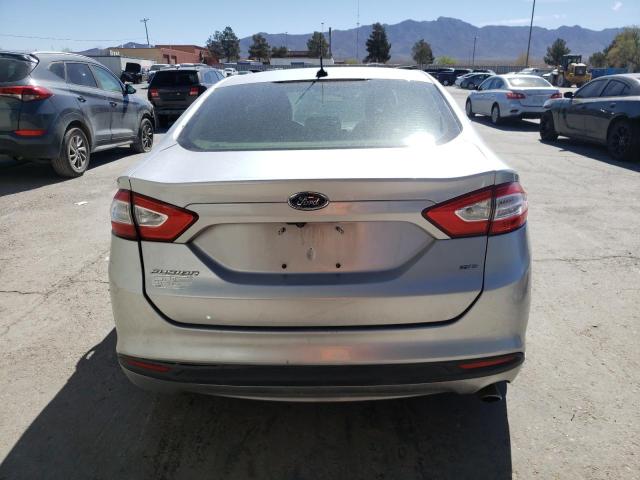 3FA6P0H72FR229463 - 2015 FORD FUSION SE SILVER photo 6