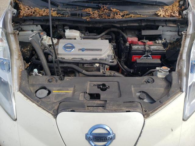 JN1AZ0CP3BT006320 - 2011 NISSAN LEAF SV WHITE photo 11