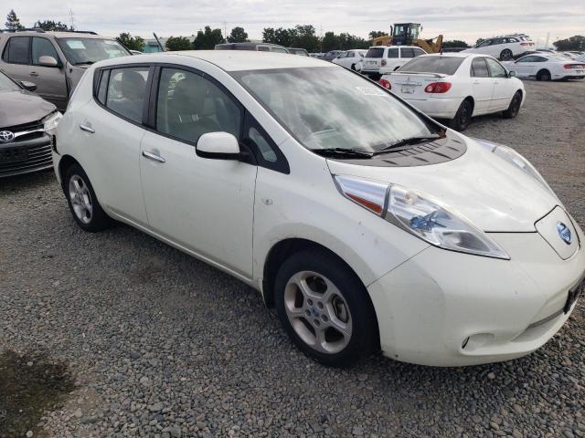 JN1AZ0CP3BT006320 - 2011 NISSAN LEAF SV WHITE photo 4