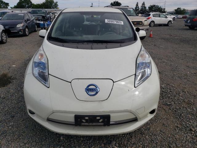 JN1AZ0CP3BT006320 - 2011 NISSAN LEAF SV WHITE photo 5