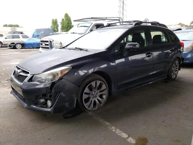 JF1GPAT69F8275513 - 2015 SUBARU IMPREZA SPORT GRAY photo 1