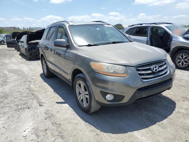 5XYZK4AG7BG060648 - 2011 HYUNDAI SANTA FE LIMITED GRAY photo 4