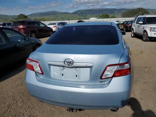 4T1BB46KX9U107402 - 2009 TOYOTA CAMRY HYBRID BLUE photo 6