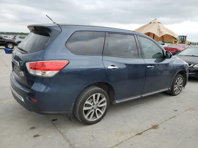 5N1AR2MN8EC725634 - 2014 NISSAN PATHFINDER S BLUE photo 3