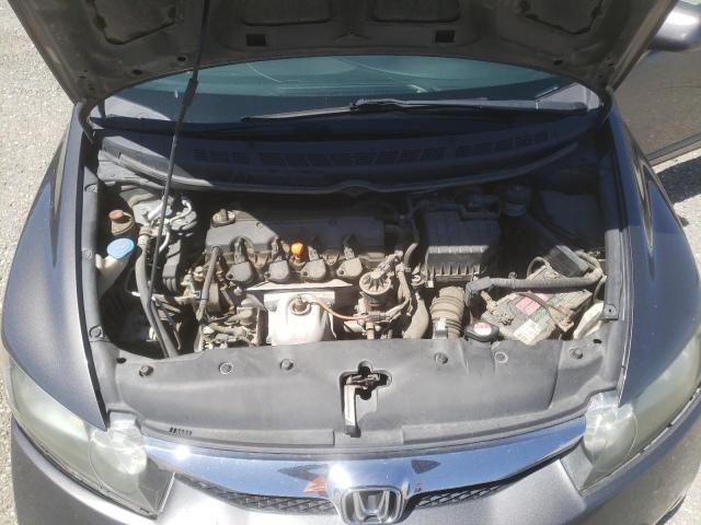 19XFA1F66BE041283 - 2011 HONDA CIVIC LX-S ნაცრისფერი ფოტო 11