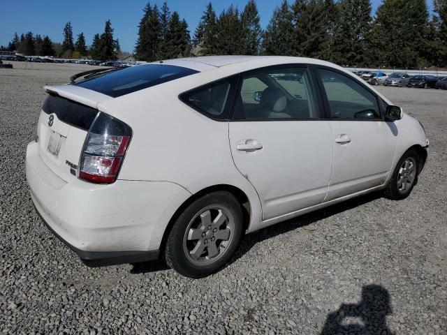 JTDKB22U040008278 - 2004 TOYOTA PRIUS WHITE photo 3