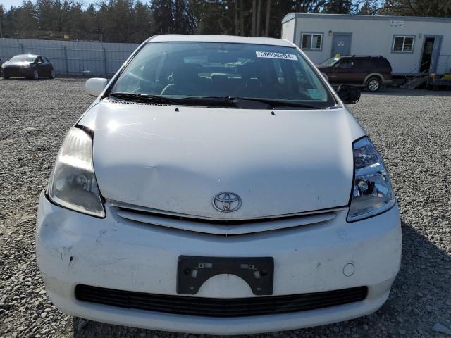 JTDKB22U040008278 - 2004 TOYOTA PRIUS WHITE photo 5